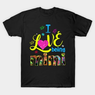 I love being Mimi T shirt Grandma Gift Mother_s Day Tee T-Shirt